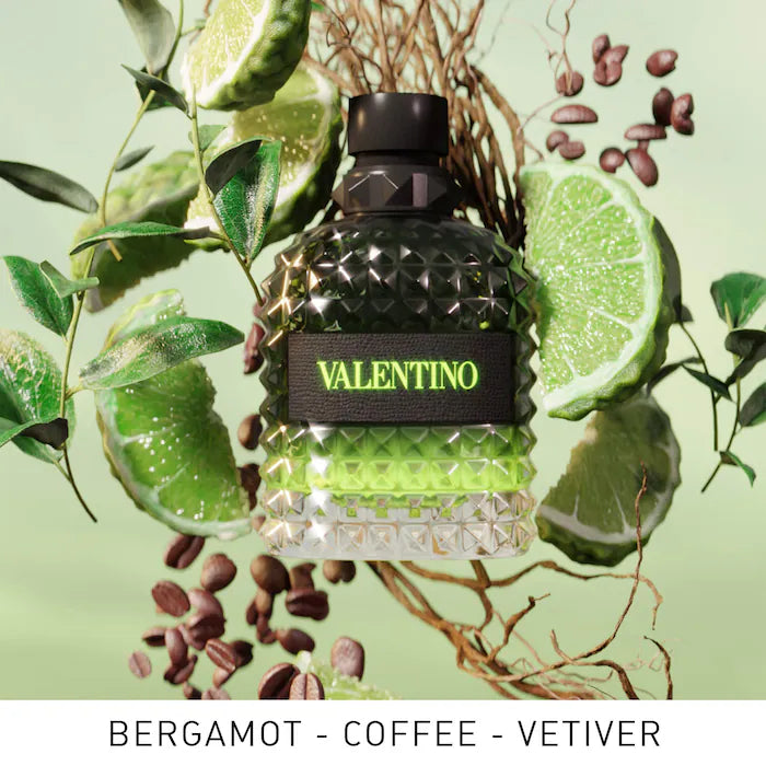 Valentino Uomo Born in Roma Green Stravaganza Eau de Toilette Spray for Men (100ml)